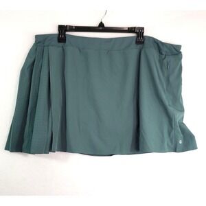 Avia Athletic Skort Womens XXXL (22) Pleated Golf Tennis Activewear Skirt Shorts